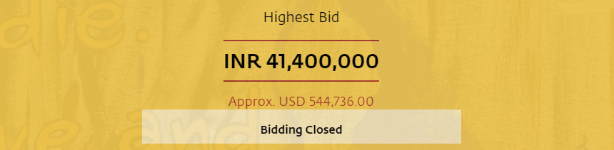 Sadhguru Painting Auction Amount Sadhguru Painting Auction Amount