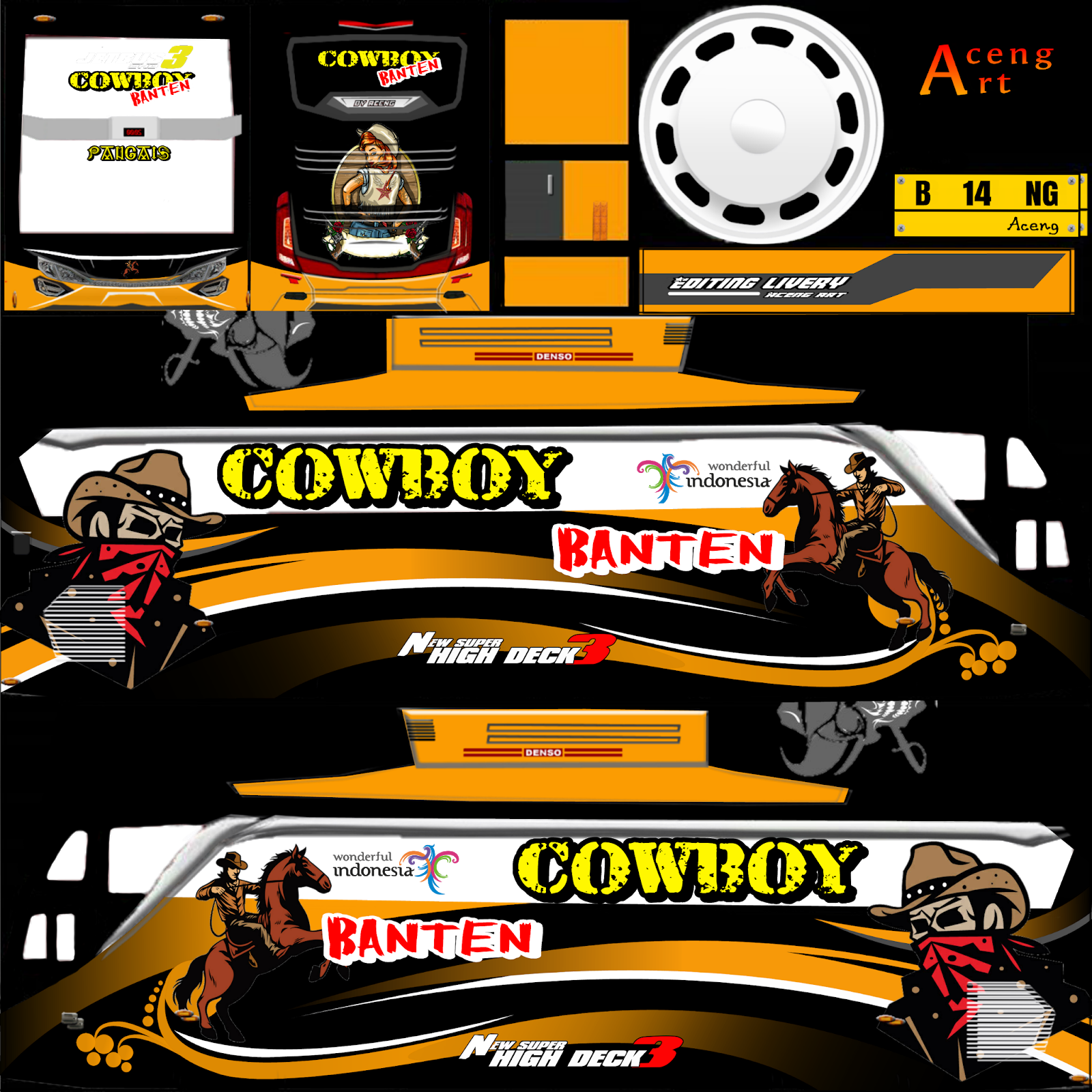 Download 23+ Livery / Template BUSSID (Bus Simulator Indonesia) Keren