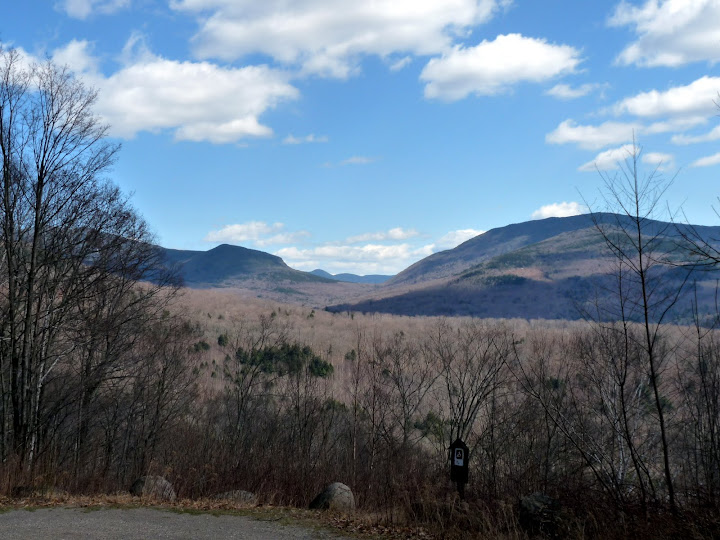 Hiking in New Hampshire and Switzerland Uphill Road Walking in the
