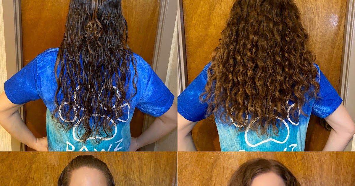 After Shower Styling On My Curly Wavy Hair Spring 2020