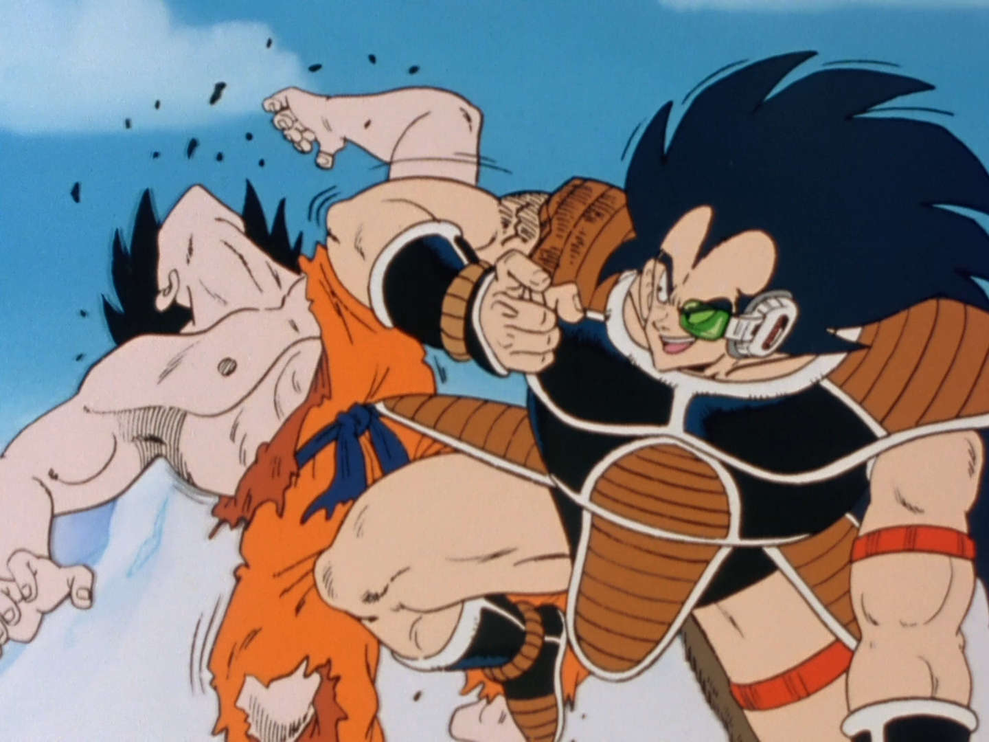 Dragon Ball Saiyan Saga Goku E Piccolo