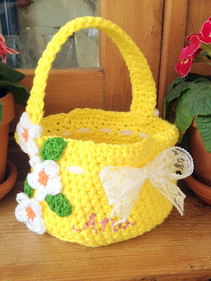 Easter Baskets Crochet Pattern