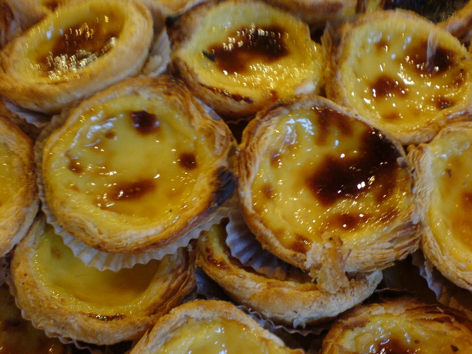 Raspberry and Chipotle Pasteis de Nata