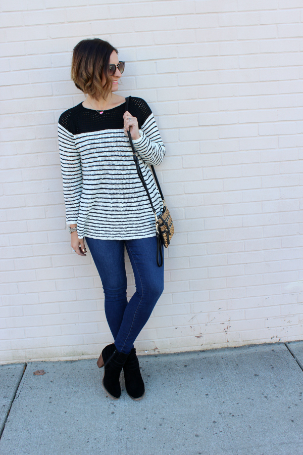 With Style & Grace: Striped Sweater