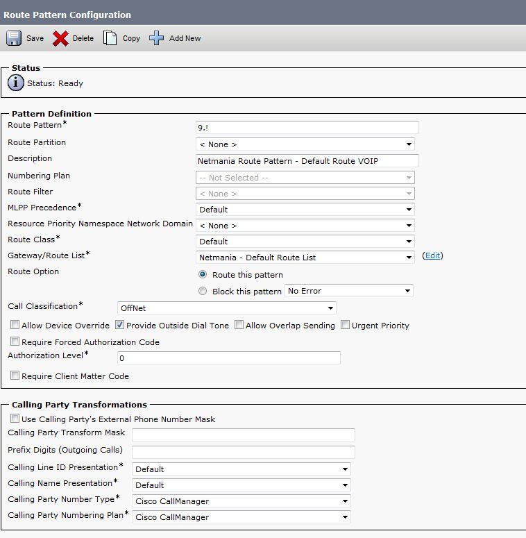 #LL #Blog: Trixbox + CUCM + Exchange UM + SP3102 + SRP527W Part 1