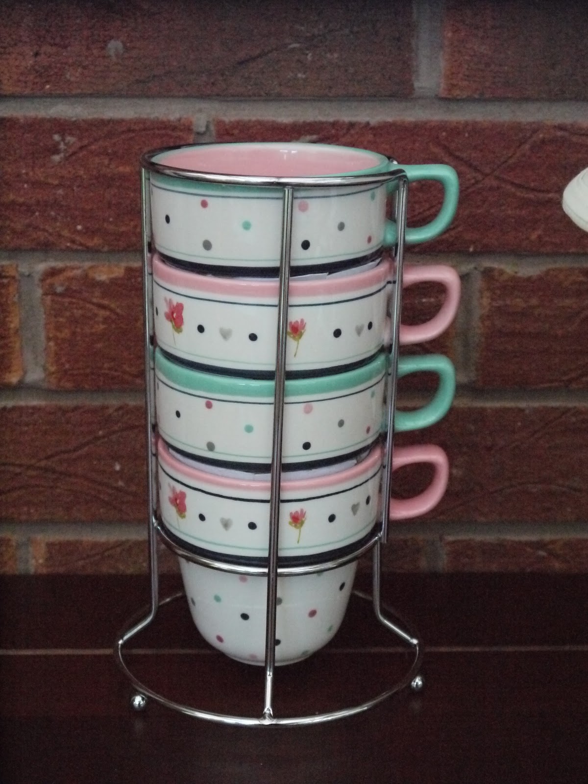 Kitch 'n' Chic Marks & Spencer Hand Painted Mugs