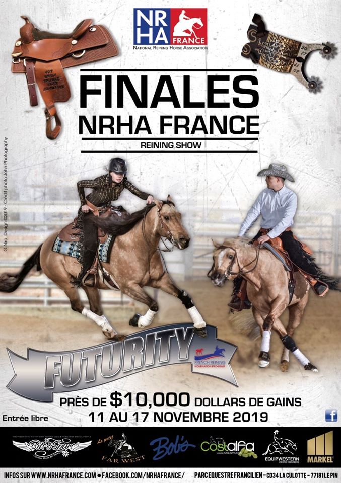 MAURO PENZA REINING NEWS RESULTS FRANCIA, FUTURITY 2019 E FINALI NAZIONALI