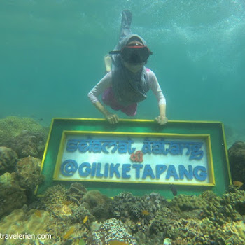 Snorkeling di Gili Ketapang, Ultah di Laut Bersama Keluarga