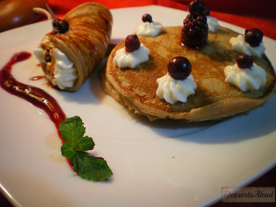 Frisuelos de plátano y leche de soja