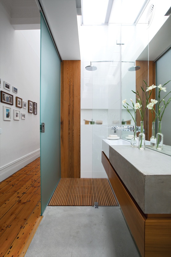 bicycle basket Interior Design Small Bathroom Solution