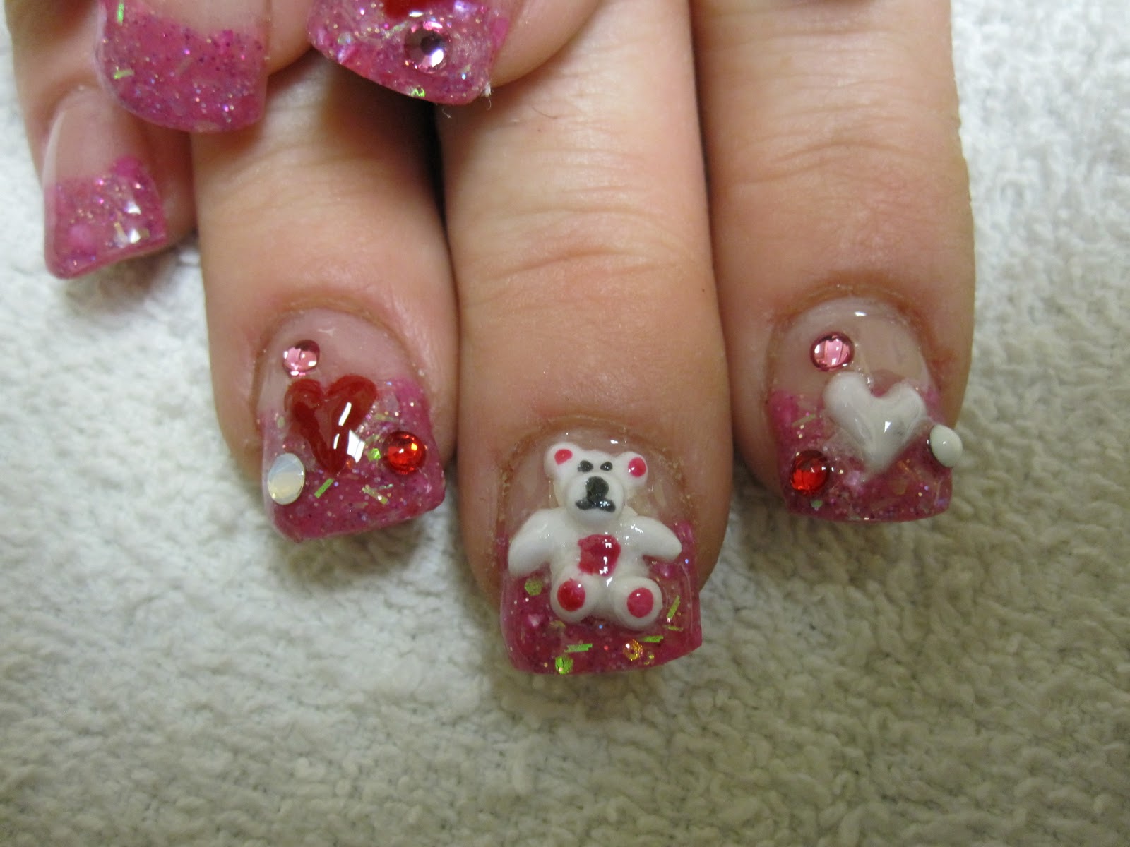 Nail Art Las Vegas Valentines Day Nail Photos