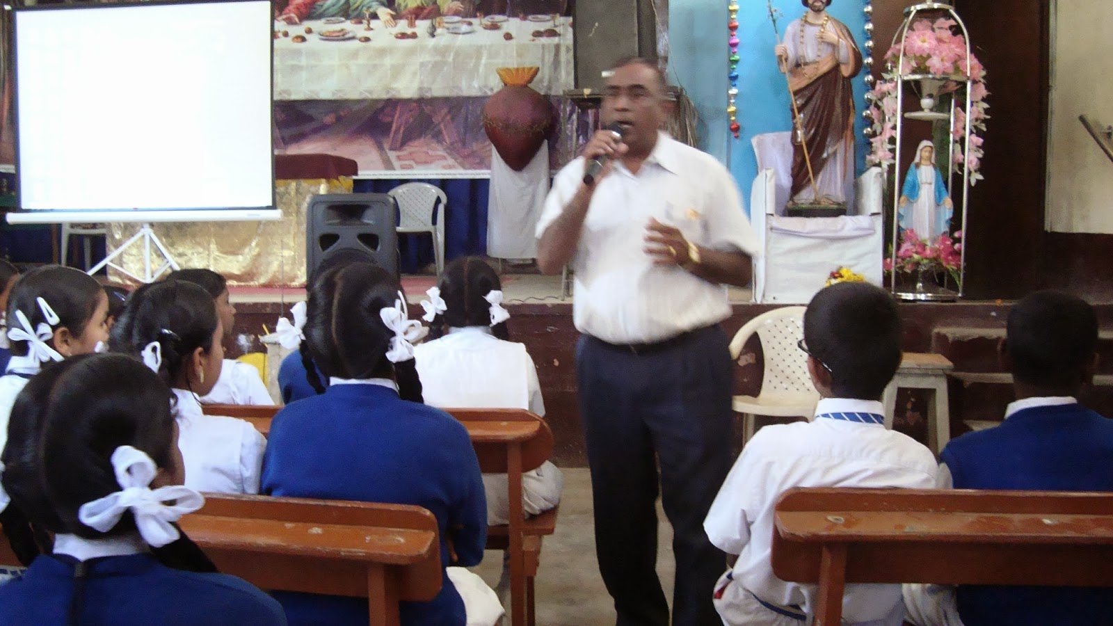 INDIAN DEVELOPMENT FOUNDATION IDF conducts HAP at St. Philomena School