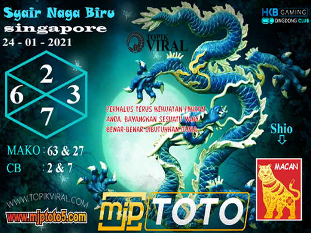 PREDIKSI singapura