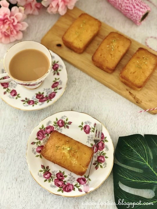 GoodyFoodies Recipe Mini lime syrup sponges (Nigella Lawson)