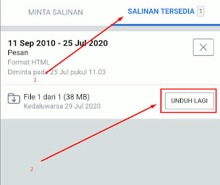 download semua pesan facebook