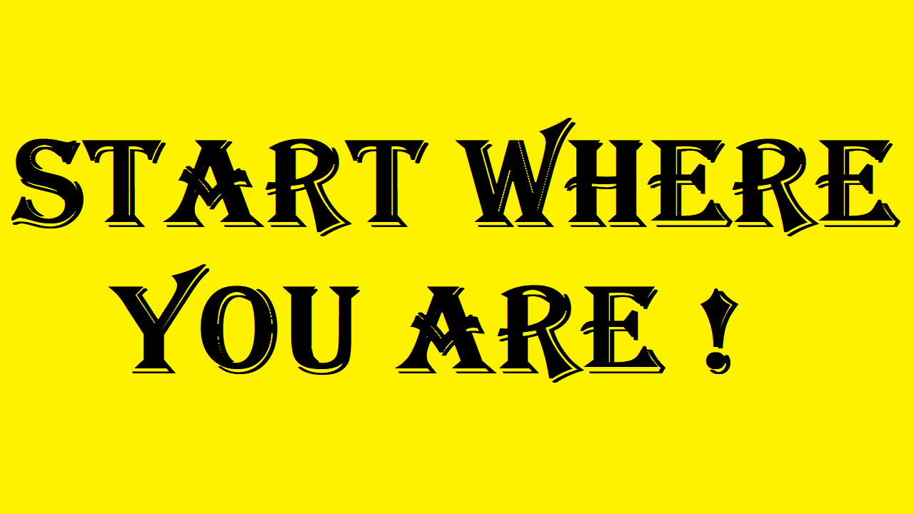 Start where you are Designing your Life Chapter 1 Review Summary