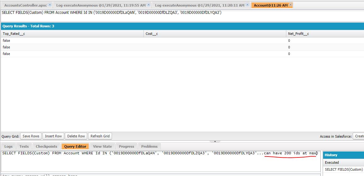 SOQL FIELDS() is now Generally Available Advantages and Limitations