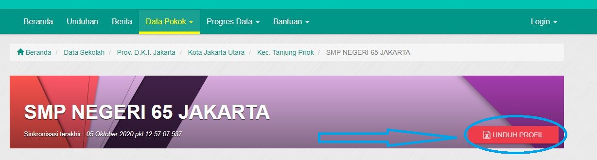 2 Cara Download Profil Sekolah Di Dapodik Versi 2021 Kherysuryawan Id