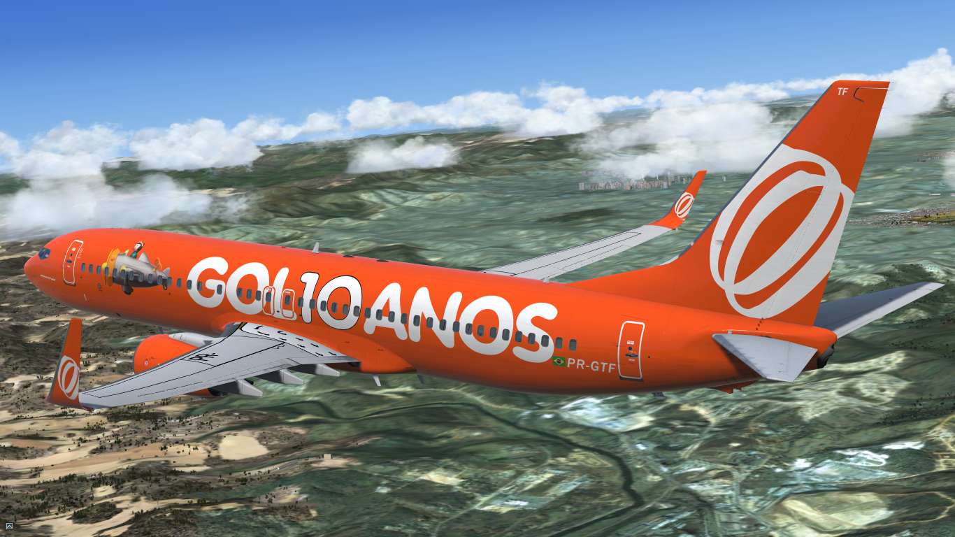 Texturas Brasileiras Gol Linhas Aéreas 