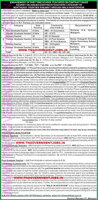 NFR-recruitment-walk-in-interview-teachers-posts-www-tngovernmentjobs-in