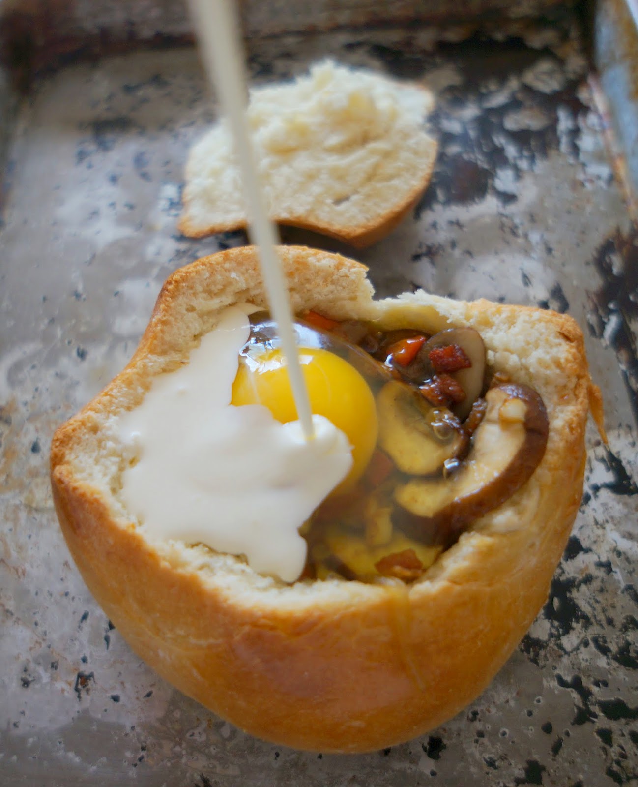 Breakfast Bread Bowls