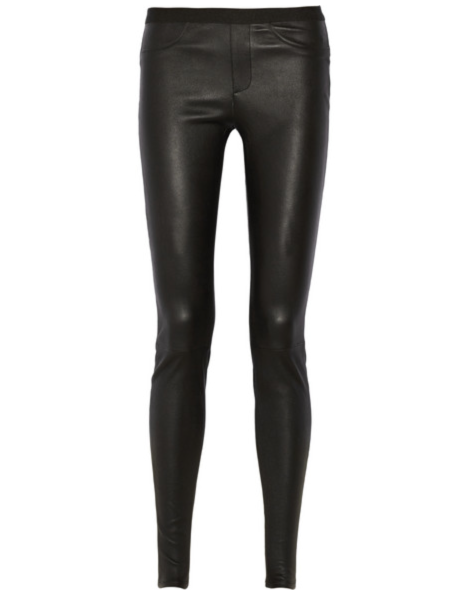 Skinny leather trousers by Helmut Lang – Kelli's Blog