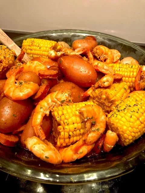 Instant Pot Shrimp Boil- Lauren@Mizhelenscountrycottage