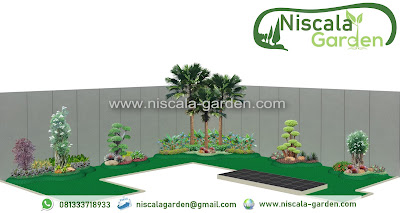 Desain Taman Minimalis dan Taman Tropis