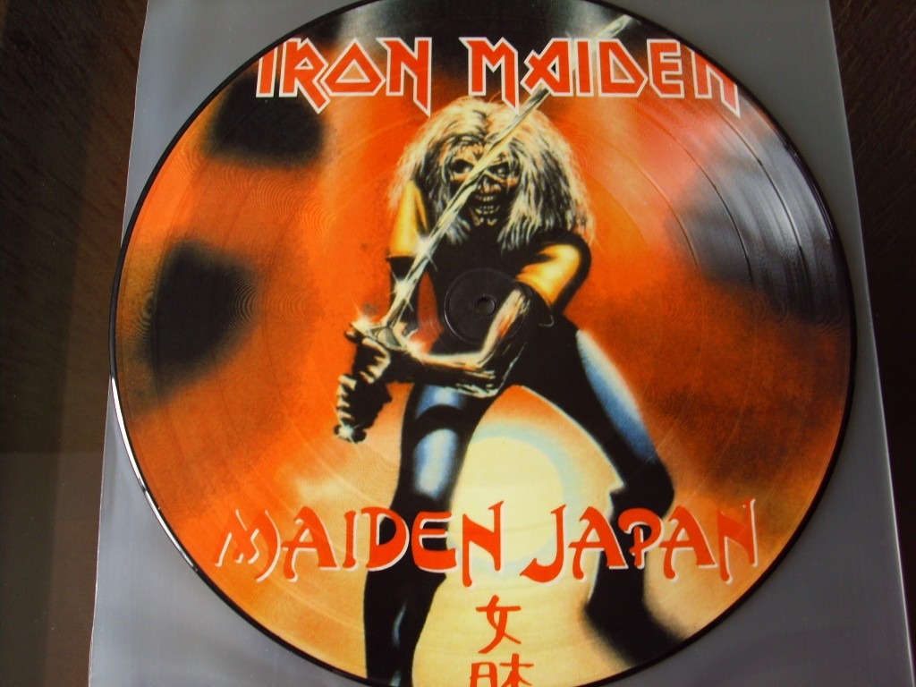 OMISSO RECORDS Iron Maiden Maiden Japan + Live + One! LP Picture Disc