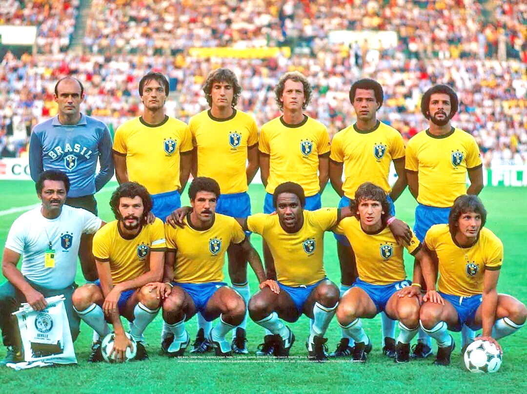 🔶SELECCIÓN DE BRASIL 📅23/06/1982 ➽ Selección de Nueva 🏆Mundial España 1982
