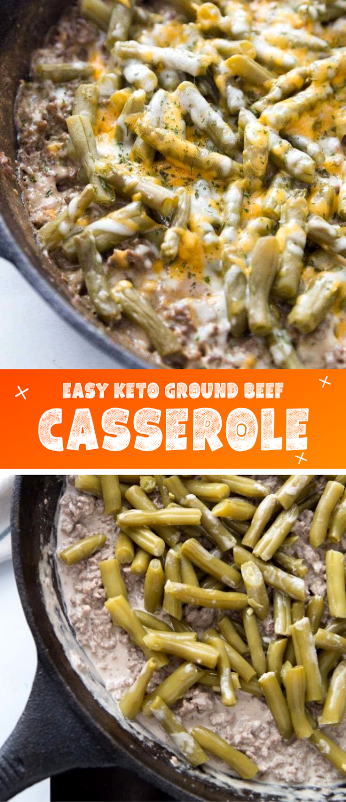 Easy Keto Ground Beef Casserole
