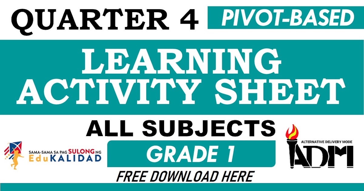 LAS WEEK 1 Q4 GRADE 1(PIVOTBASED) The Teacher's Craft