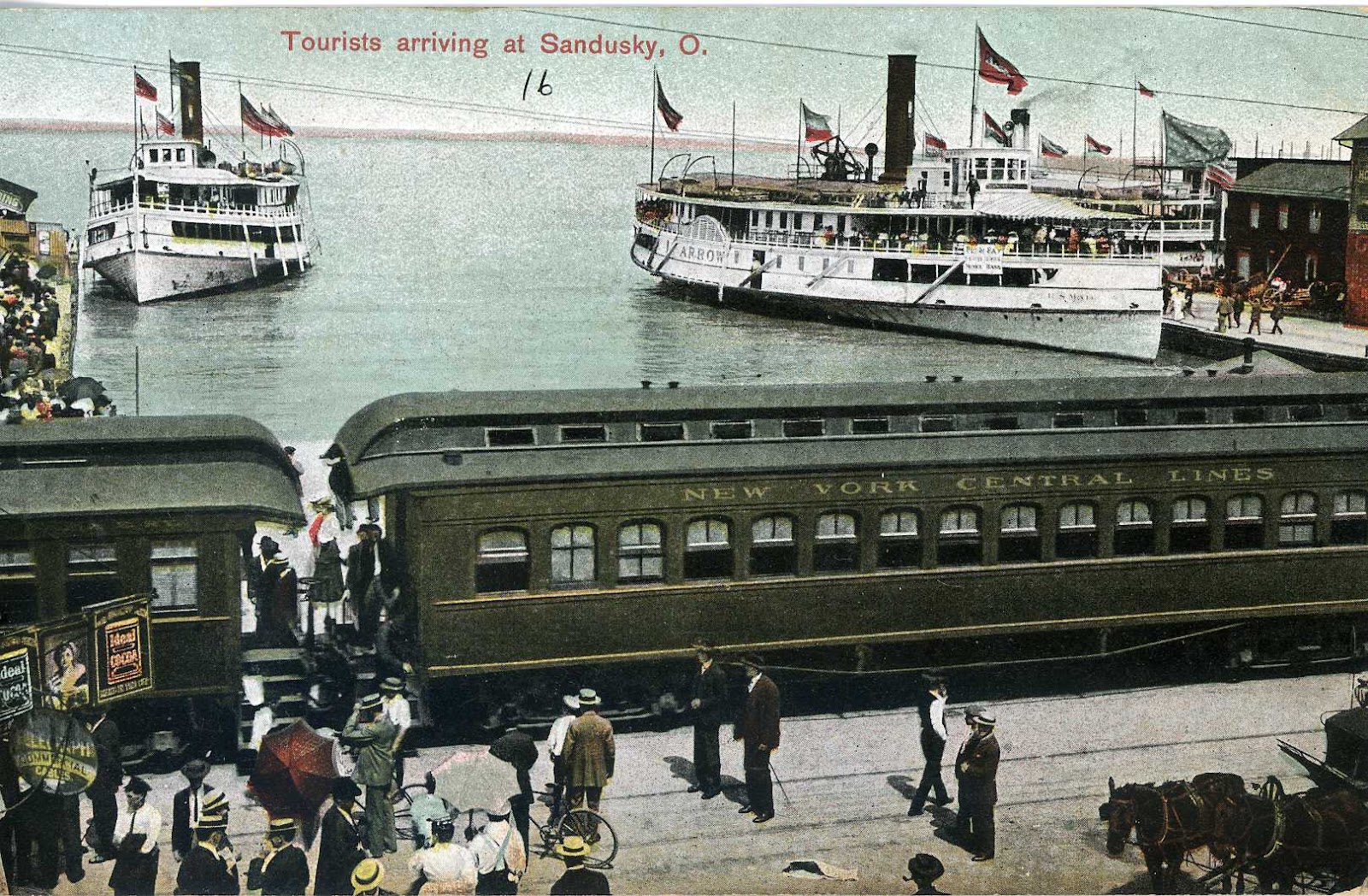 The National Railroad Postcard Museum Sandusky, Ohio
