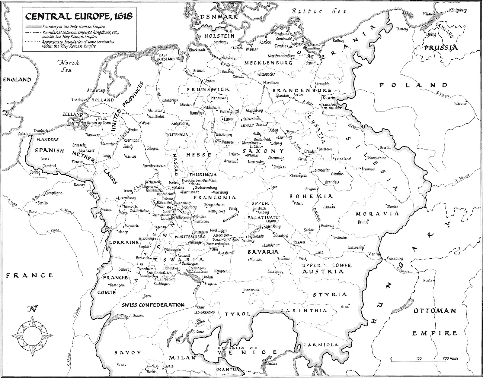 Священная римская империя карта 15 век