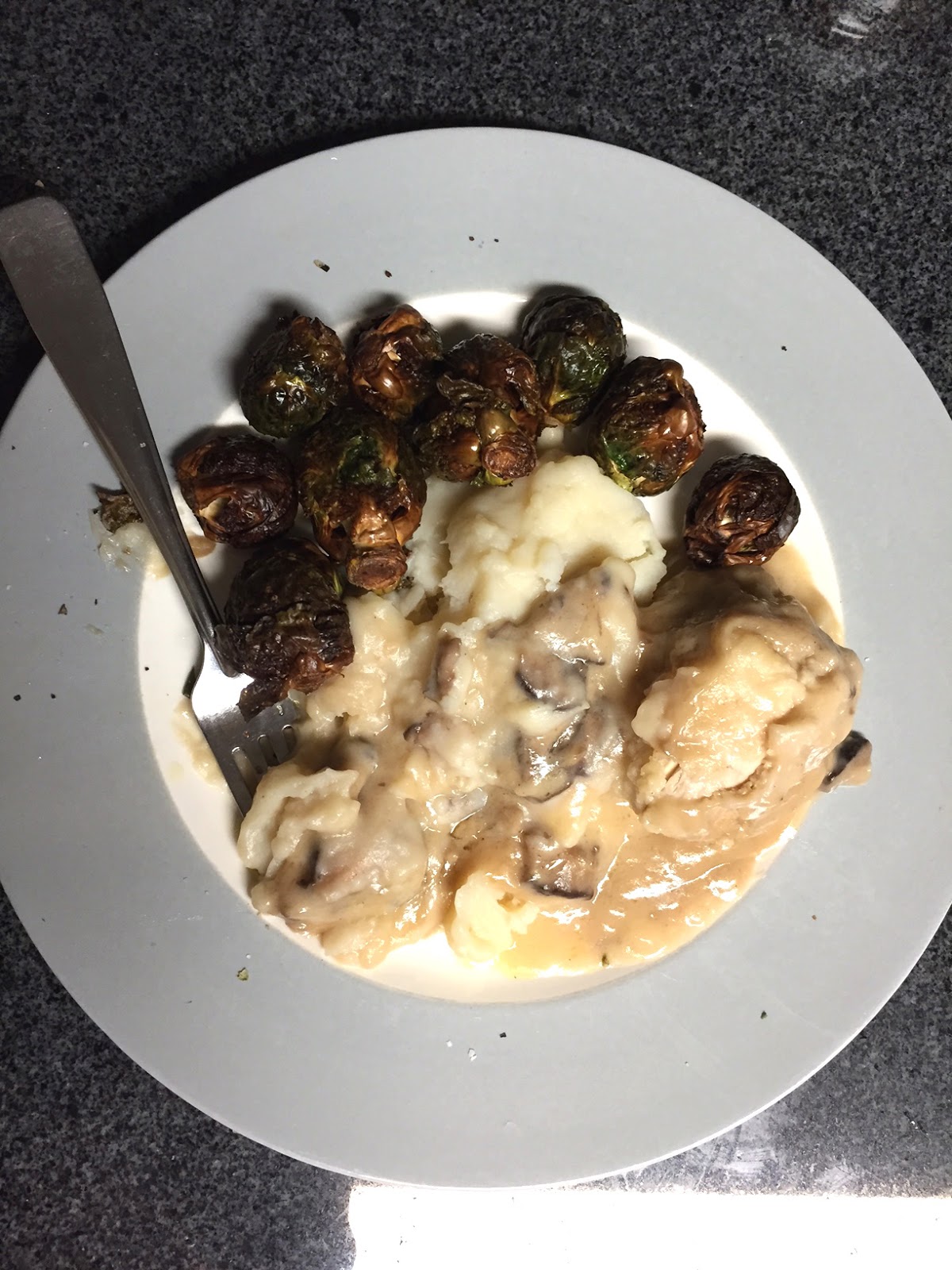 Review Trader Joe's Chicken Marsala with Mashed Potatoes A Nibble Bit