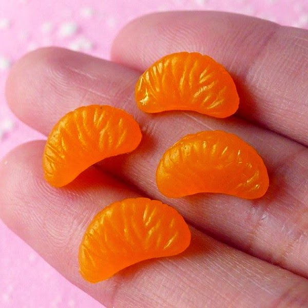 Artificial fruit as decoration