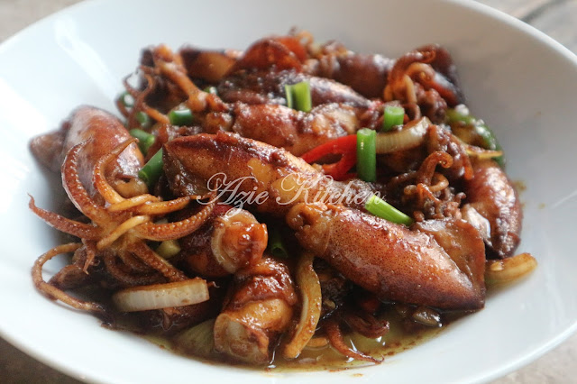 Sotong Masak Kicap Mudah dan Sedap