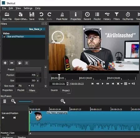 Aplikasi edit video mengganti wajah