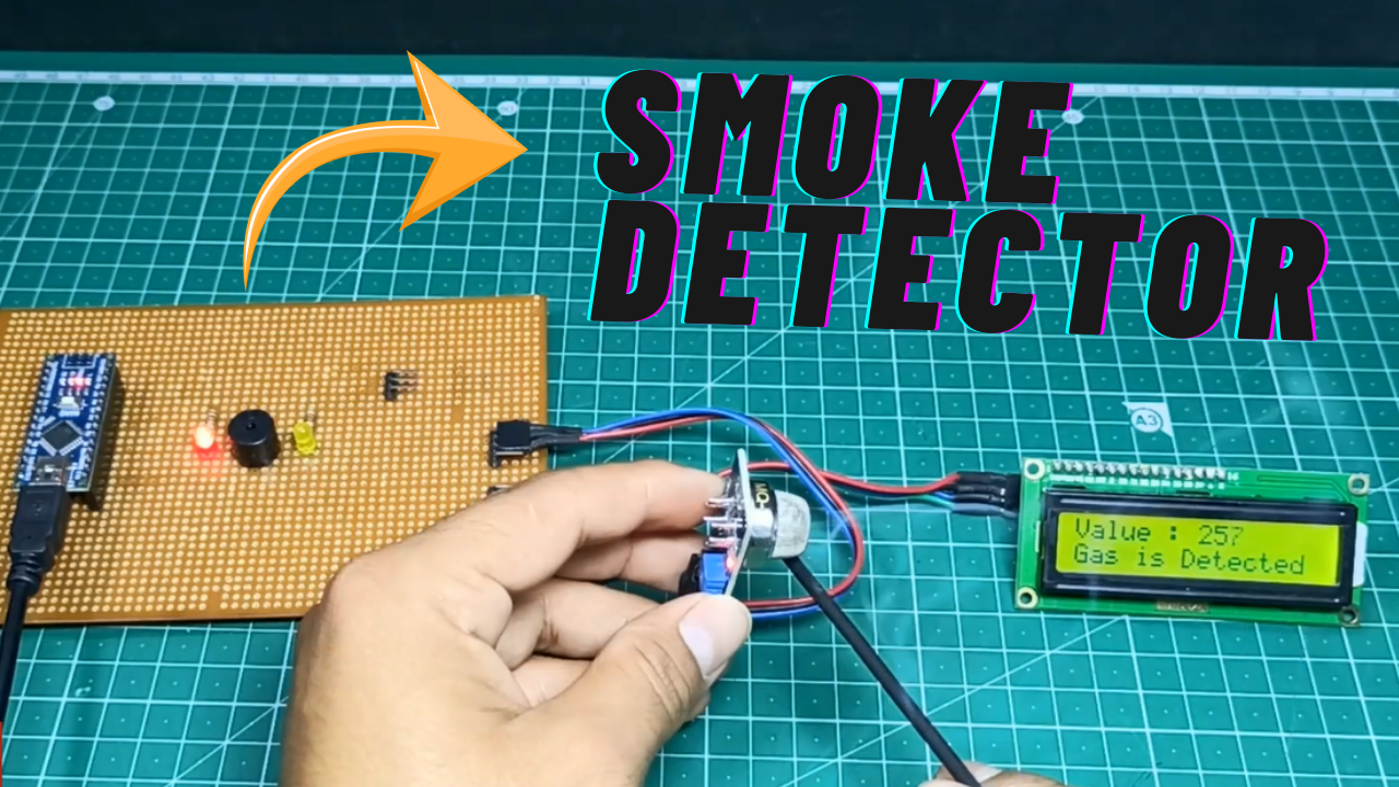 Smoke Detector Using Mq2 Sensor
