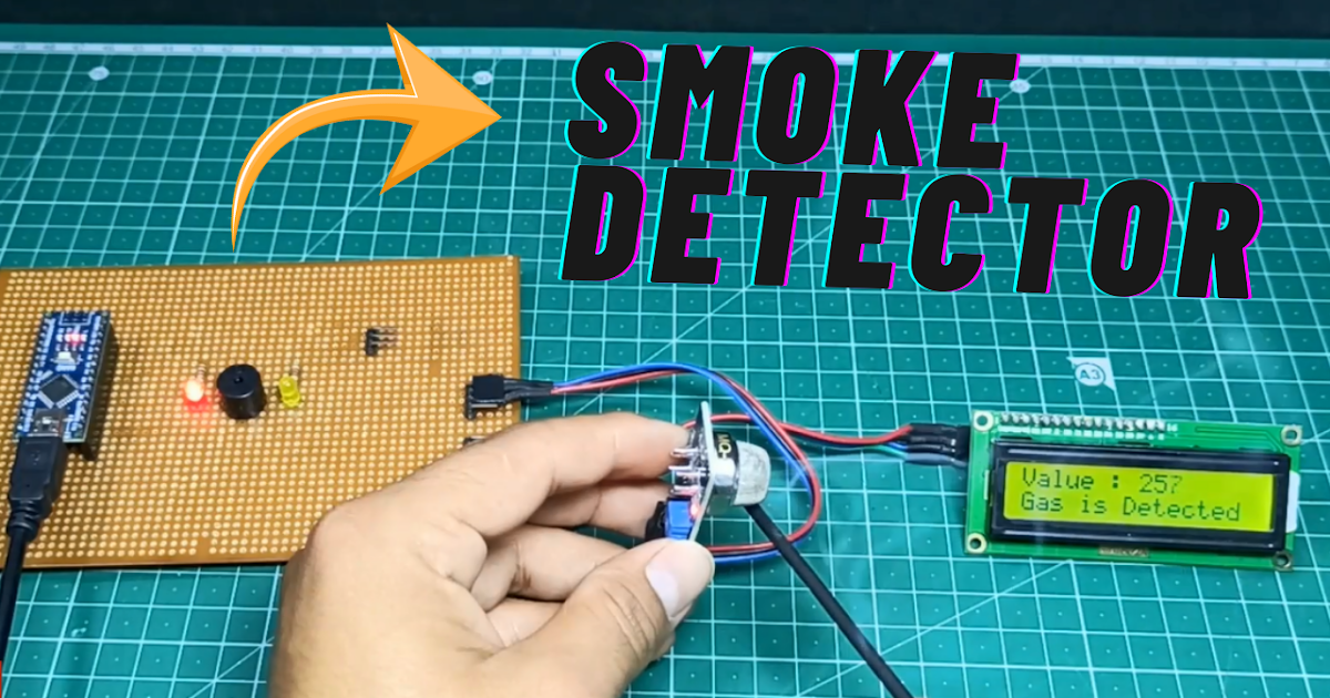 Smoke Detector Using Mq2 Sensor