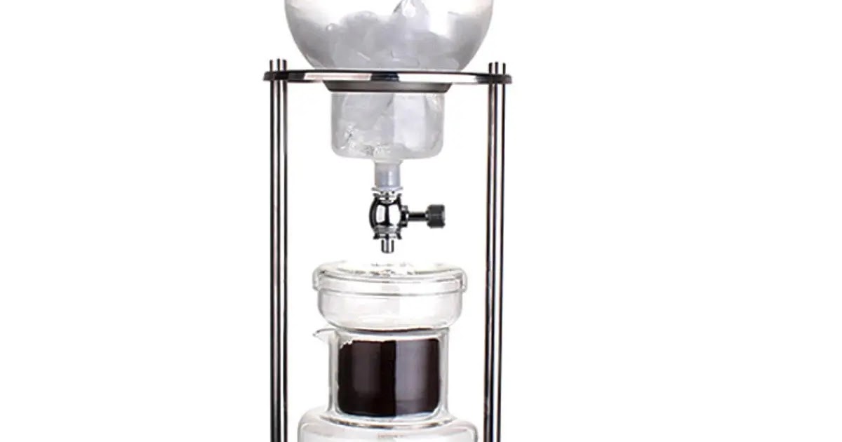 1000ml Dutch Coffee Pot Cold Water Drip Coffee Maker Serve For 10 Cups