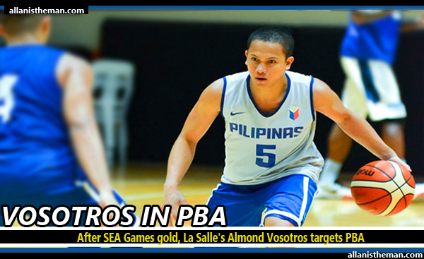 After SEA Games gold, La Salle's Almond Vosotros targets PBA