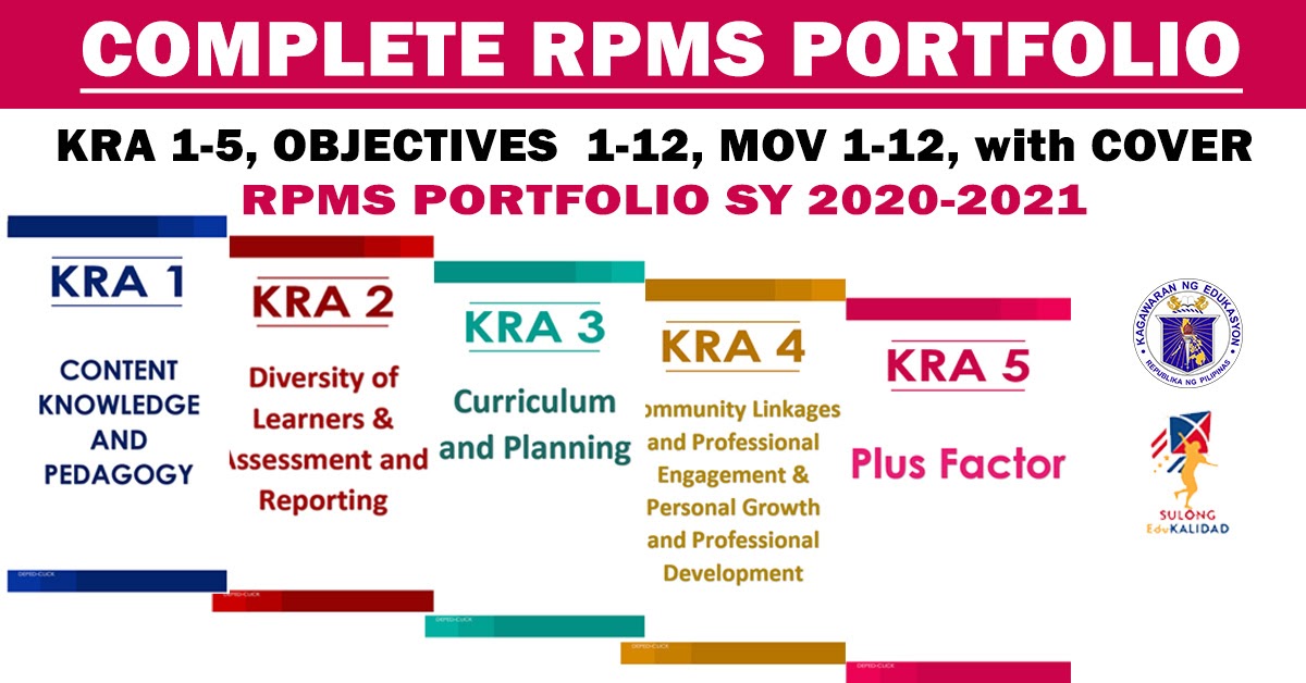 Complete Rpms Portfolio Sy 2020 2021 Kra 1 5 Obj 1 12 Mov 1 12