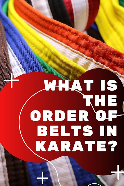 What is the order of belts in karate? || What Are the Colors of Karate ...