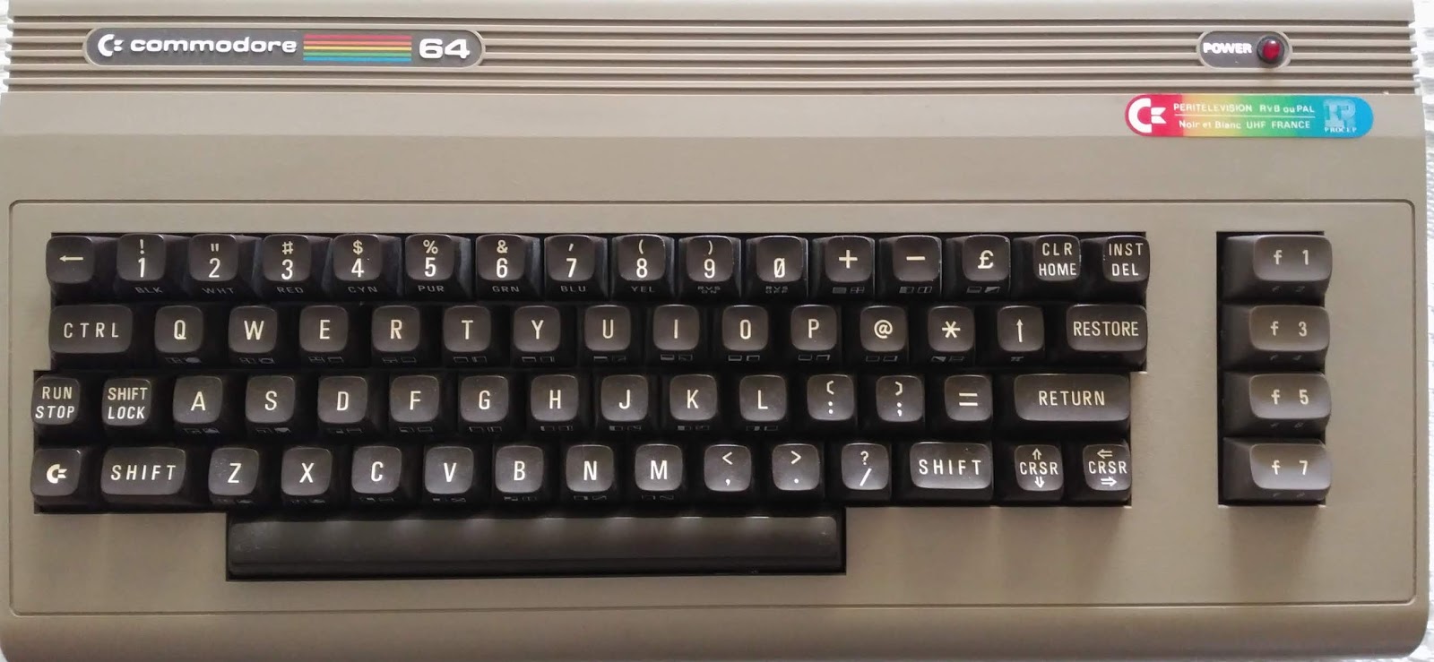 Retro Ordenadores Orty: Commodore 64 (primer modelo, versión C64-2 ...