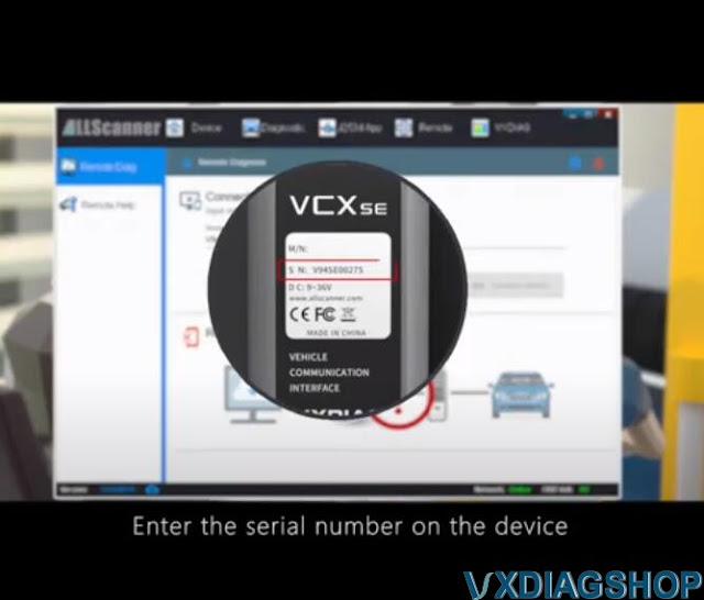 VXDIAG DONET Explanation 9
