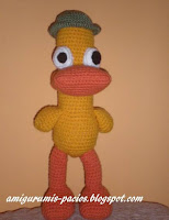 PATRON GRATIS PATO | POCOYO AMIGURUMI 45