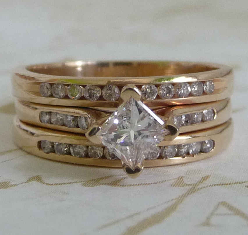 handmadewhimzy blog Look at my shiny wedding rings!