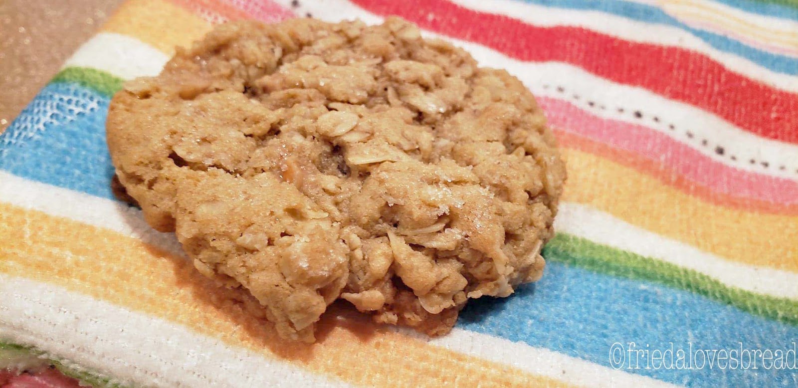 Frieda Loves Bread Perfect Crispy & Chewy Oatmeal Cookies