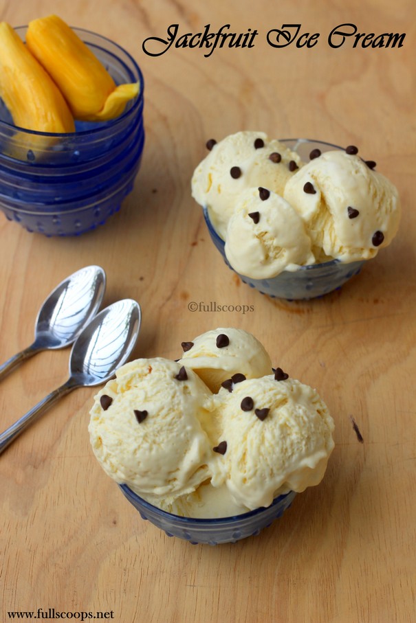 Jackfruit Ice Cream Full Scoops A food blog with easy,simple